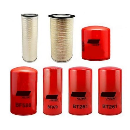 Aic Replacement Parts One New Complete Filter Kit Fits International Harvester 1066 1086 1466 1486 CASEIHFILTERKIT-RAP